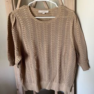 Loft short sleeve sweater. Size Xl